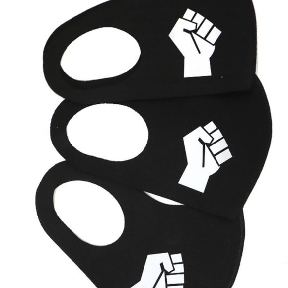 Black Lives Matter Face Mask Face Covering - Picture 3 of 11